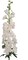 White 37" Delphinium Stem – Premium Silk, Realistic Artificial Flower Decor